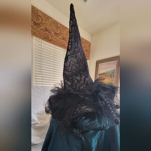 🎃🎃🎃Kids Black Witch Costume Hat